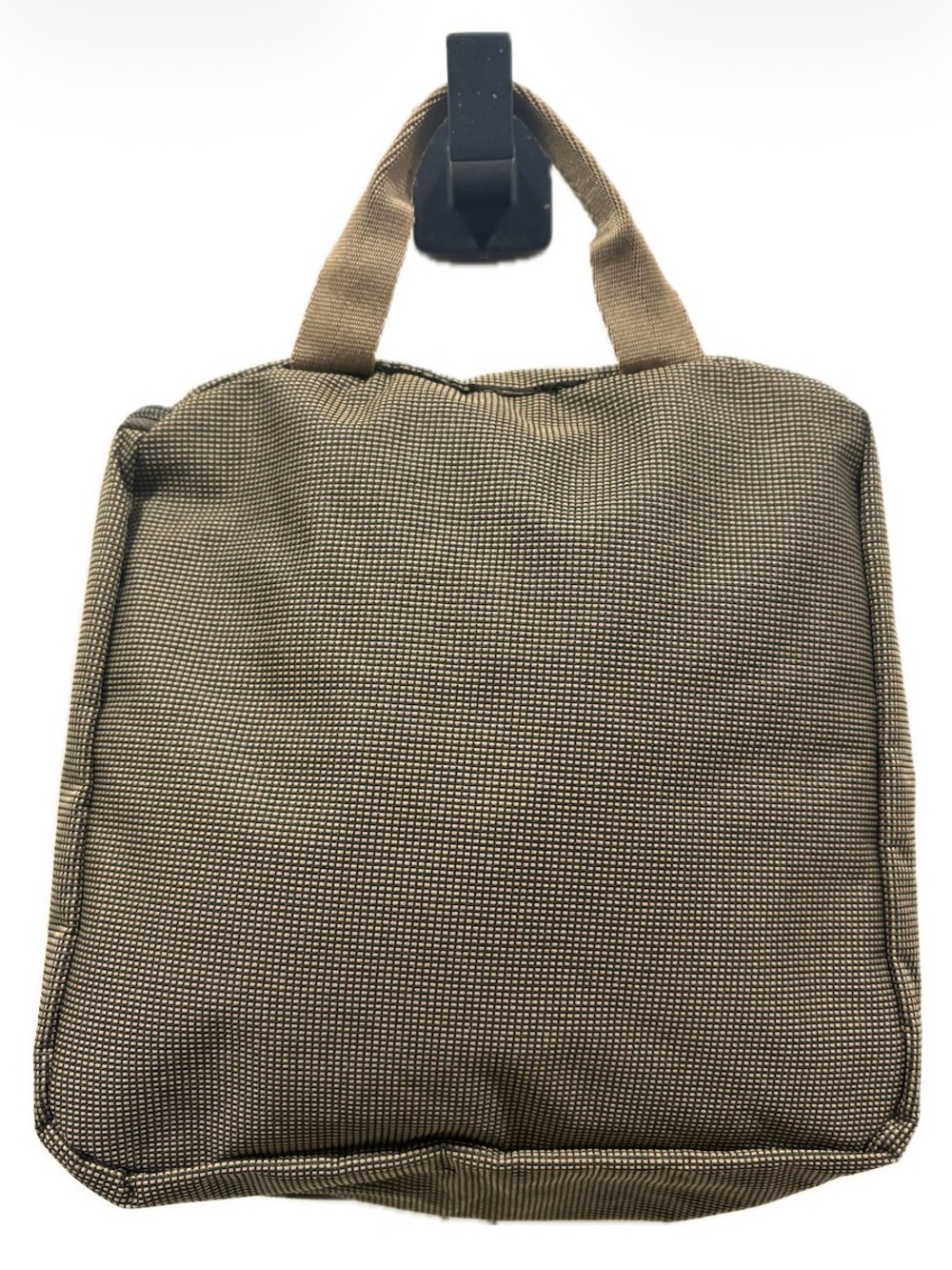 Eddie Bauer Hanging Travel Toiletry Kit/Bag | Unisex | Olive Tan Woven Nylon - Picture 2 of 6